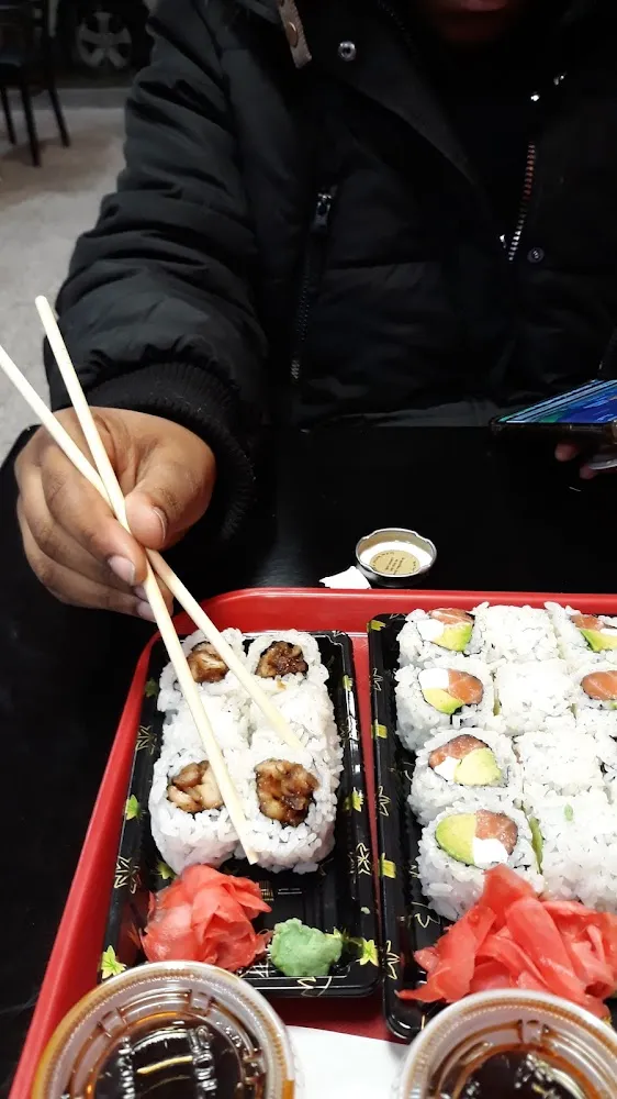 Sushi Rolls Chicken Teriyaki Boston Rolls Spicy Salmon Rolls