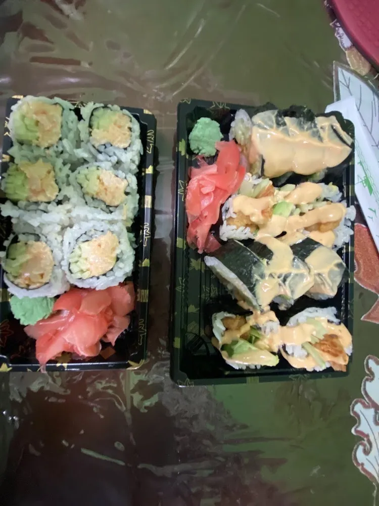 Tempura Shrimp Rolls & Spicy Shrimp Roll